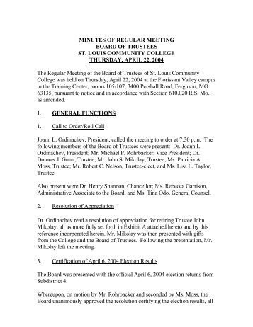 slcc board of trustees meeting minutes november 17 2005