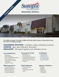 view / download the pdf - Sunoptic Technologies