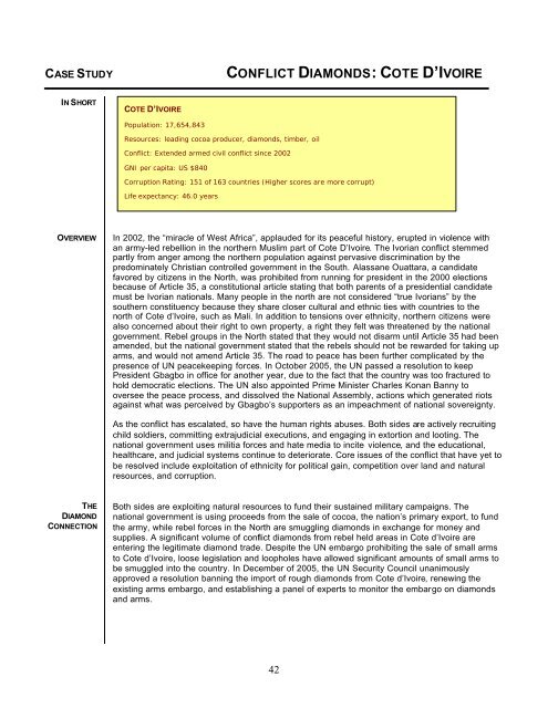 Blood Diamond Curriculum Guide (PDF) - Amnesty International USA