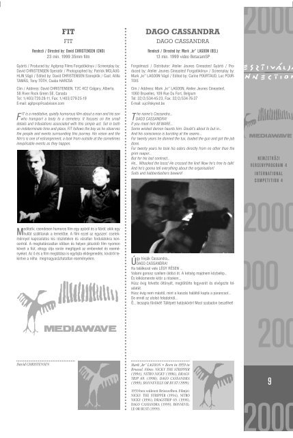 Katalógus 2000 - Mediawave