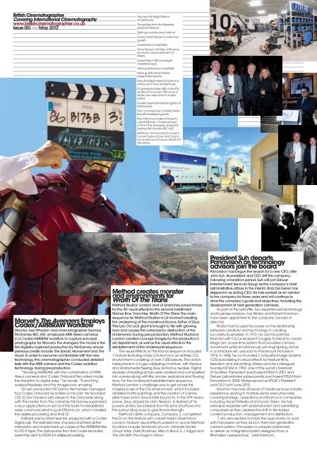 British Cinematographer issue 51 - Imago