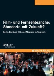 Film- und Fernsehbranche: Standorte mit Zukunft? - Dreharbeiten.de