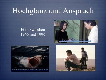 Hochglanz und Anspruch