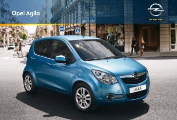 Prospekt Opel Agila - Garage im Steiger AG