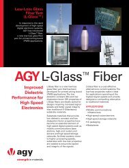 L-Glass™ Fiber Data Sheet - AGY