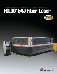 FOL3015AJ Fiber Laser - Amada