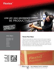 Download FlexTex Plate Wipes Sell Sheet - Fiberweb Graphic Arts ...