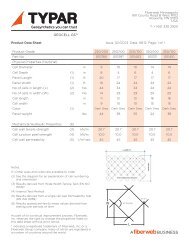 TYPAR GEOCELL GS Product Data Sheet - Typar Geosynthetics