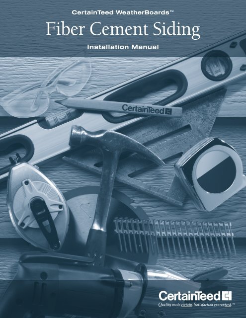 Installation Manual - CertainTeed