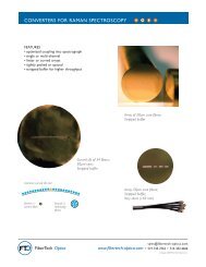 FTO Spectroscopy Assemblies - FiberTech Optica