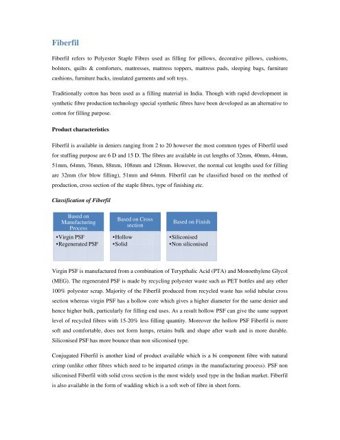 Domestic technical textiles Industry Segment-wise consumption of ...