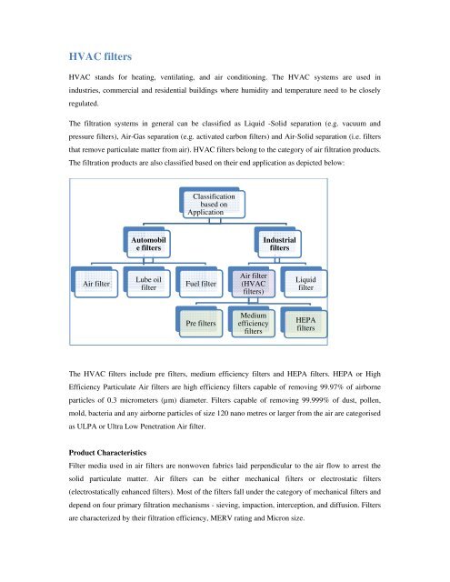 Domestic technical textiles Industry Segment-wise consumption of ...