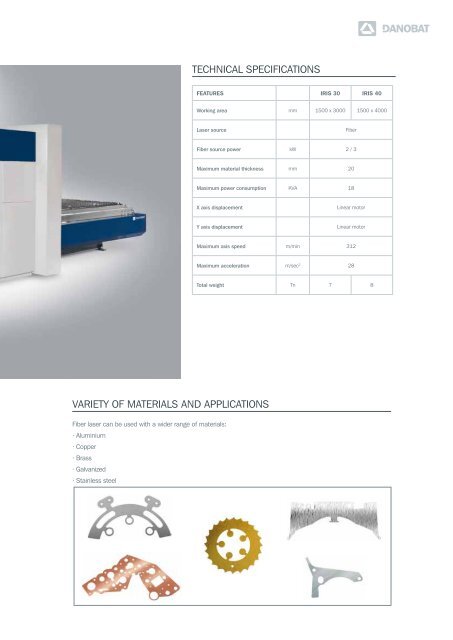 IRIS - Laser Cutting Machines - Danobat Sheet Metal