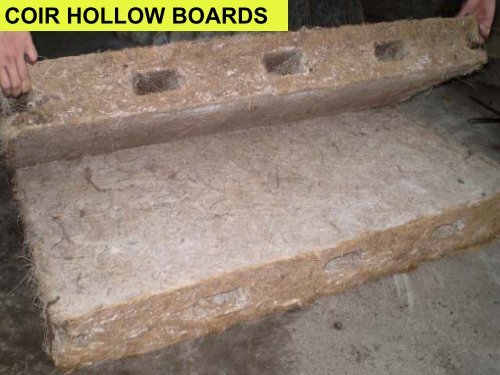 Title of Technology: Coconut Fiber-Cement Board ... - Ecocoboard.net