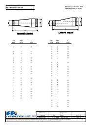 FRP Reducer - SP/SP - Future Pipe Industries