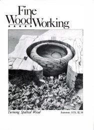Turning Spa/ted WOod - Wood Tools