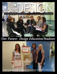 Our Future: Design Education/Students - ASID Arizona North Chapter