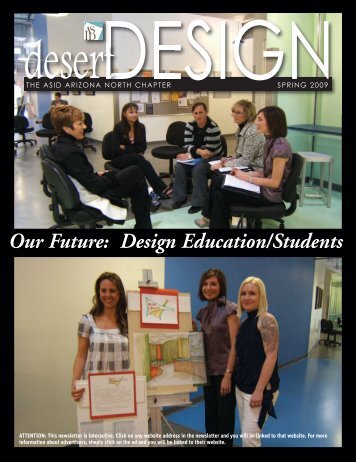 Our Future: Design Education/Students - ASID Arizona North Chapter