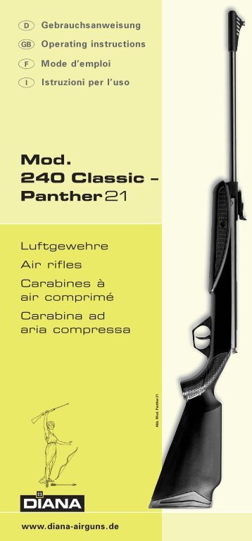 Mod. 240 Classic – Panther21 - Diana