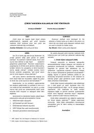 çürük tanısında kullanılan yeni yöntemler