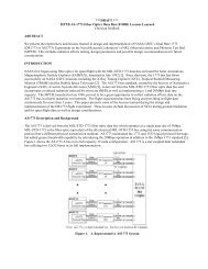 MPTB AS-1773 Fiber Optics Data Bus - NASA Electronic Parts and ...