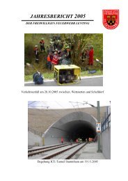 Jahresbericht 2005 - Feuerwehr Lenting