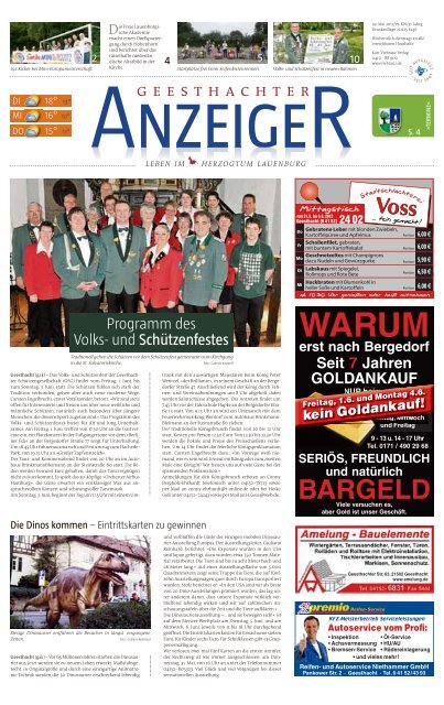 Geesthachter Anzeiger - Gelbesblatt Online