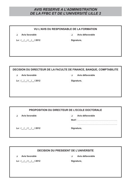 DOSSIER DE CanDIDatuRE 2012/2013 DOSSIER - Ecole ...