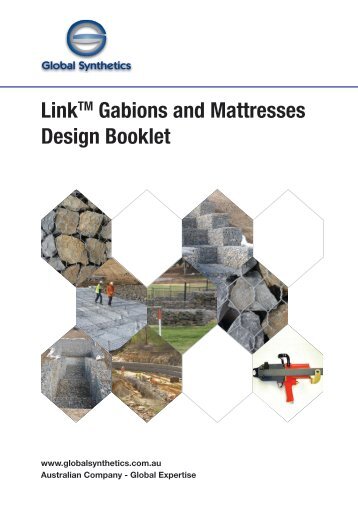 LinkTM Gabions and Mattresses Design Booklet - Global Synthetics