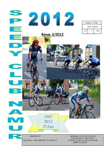 1987 2012 25Ans - Speedy Club Namur