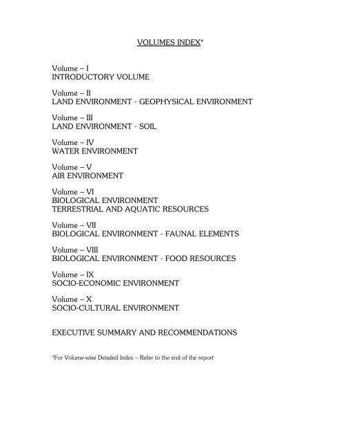 Carrying Capacity Study of Teesta Basin in Sikkim - Affected ...