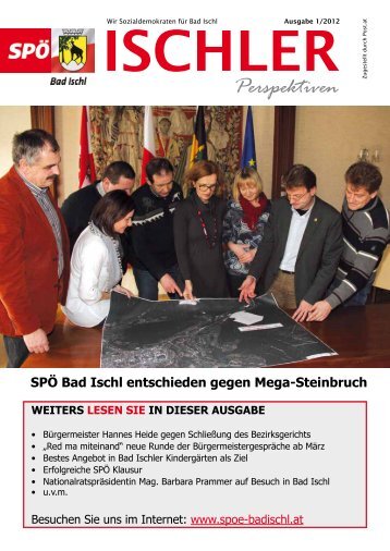 sPÖ bad ischl entschieden gegen Mega-steinbruch