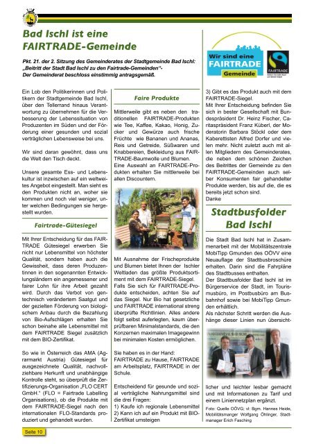 Gemeinde-Zeitung - Bad Ischl