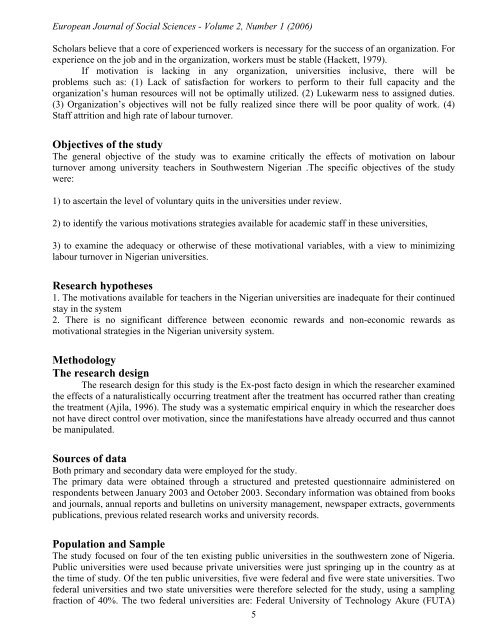 EFFECT OF VITAMINS C AND E INTAKE ON BLOOD ... - EuroJournals