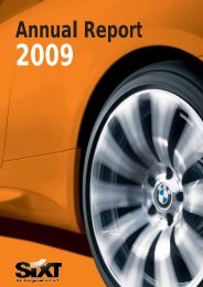 Annual Report - Sixt AG