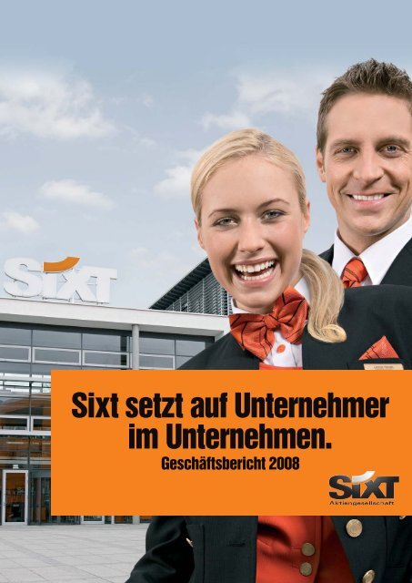 Geschäftsbericht 2008 - Sixt AG