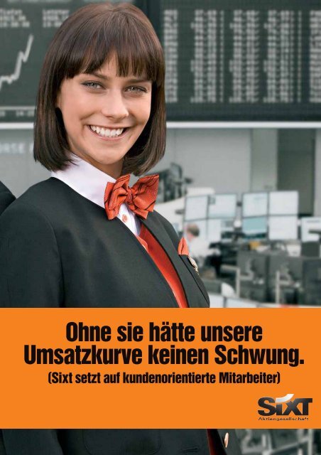 Geschäftsbericht 2008 - Sixt AG