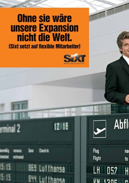 Geschäftsbericht 2008 - Sixt AG