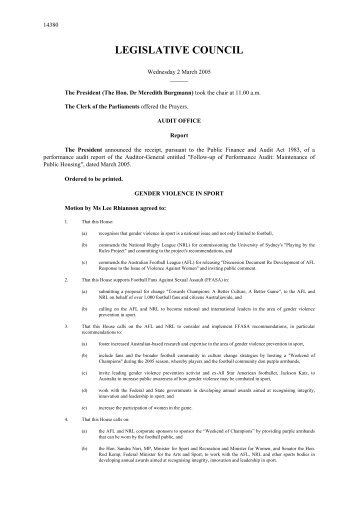 Download as PDF - Parliament of New South Wales
