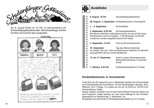 HEIMATBOTE - Kirche - Mümling-Grumbach