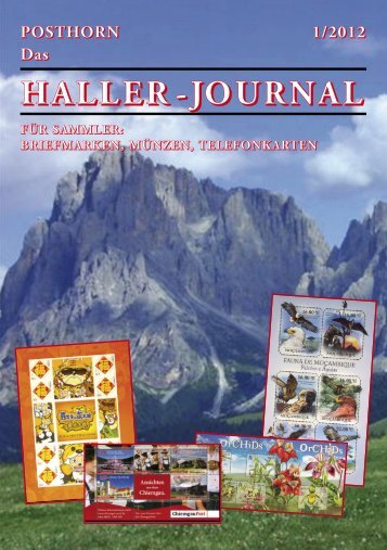 HALLER-Journal 2012 Ausgabe 1 (4.54 MB) - Briefmarken HALLER