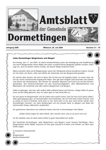 31-34 Dormettingen