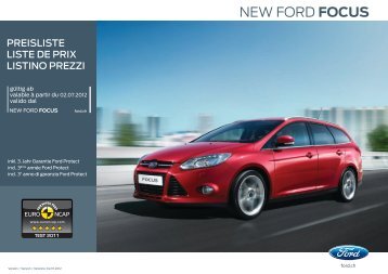 NEW FORD FOCUS - Garage Leu