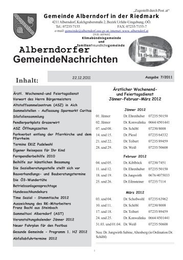 120 KB - Alberndorf in der Riedmark