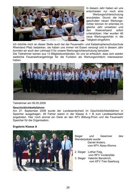 Der komplette Jahresbericht 2009 - Landesfeuerwehrverband ...