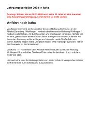 Anfahrt nach Istha - Kreis 11