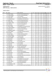 Crystal Reports - BMW_Gender_Laps.rpt - TV Dingolfing