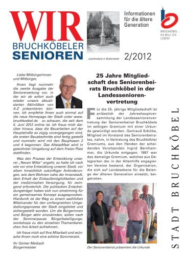 Seniorenzeitung 2 - 2012 - Stadt BruchkÃ¶bel