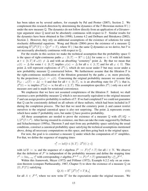 Hedging under arbitrage