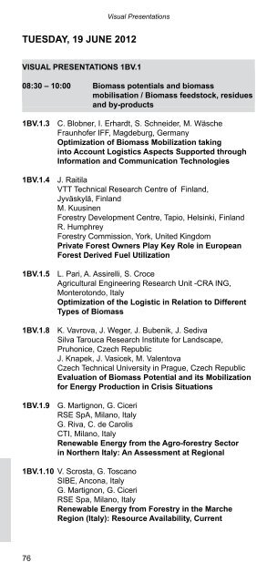 We also establish a relation. - European Biomass Conference and ...